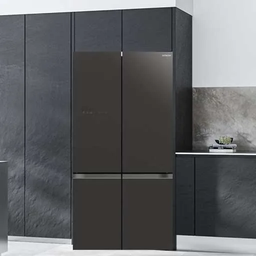 Hitachi Glas Tür Kühlschrank